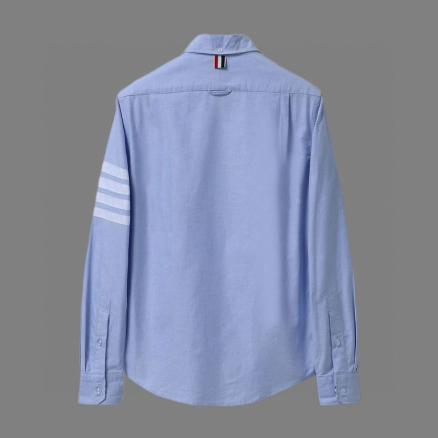 THOM BROWNE 톰브라운 TB 화이트 소매 라인 셔츠 4