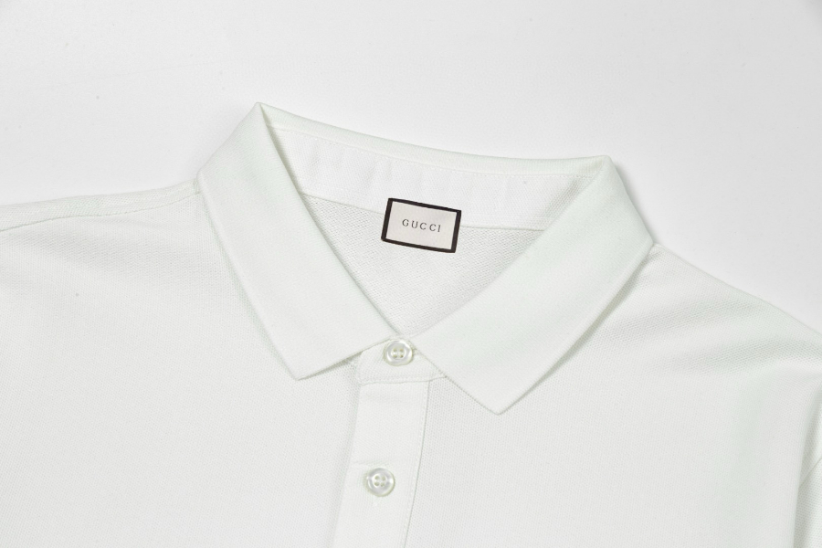 GUCCI 구찌 구찌 25SS 남성 고급 면 폴로 셔츠 4