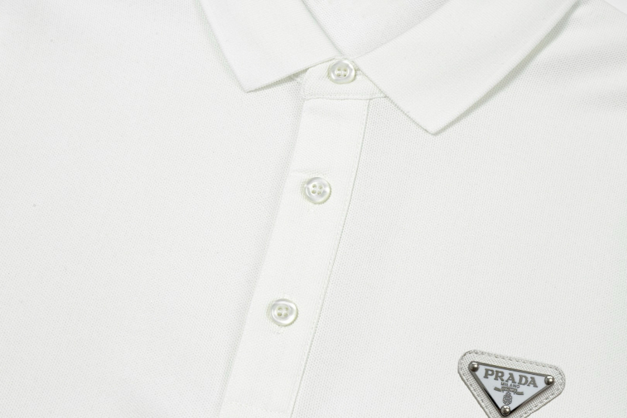 PRADA 프라다 남성 코튼 긴팔 폴로 셔츠 6