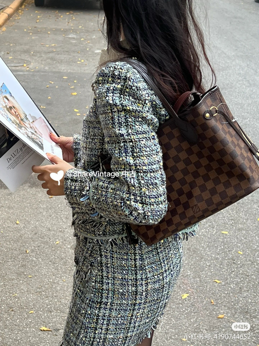 Louis Vuitton 루이비통 네버풀 PM 토트백 (다미에 에벤) 29cm N41359 2