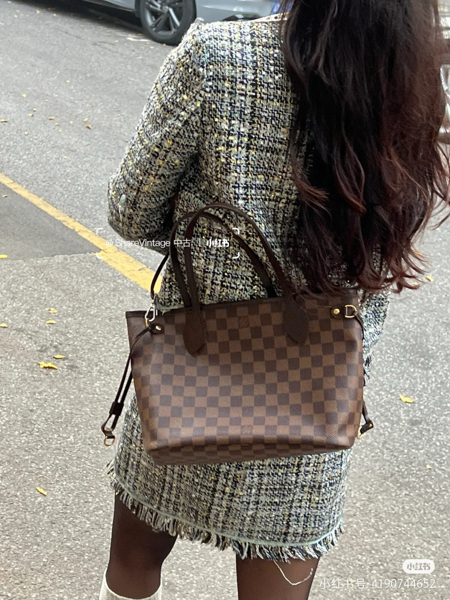 Louis Vuitton 루이비통 네버풀 PM 토트백 (다미에 에벤) 29cm N41359 3