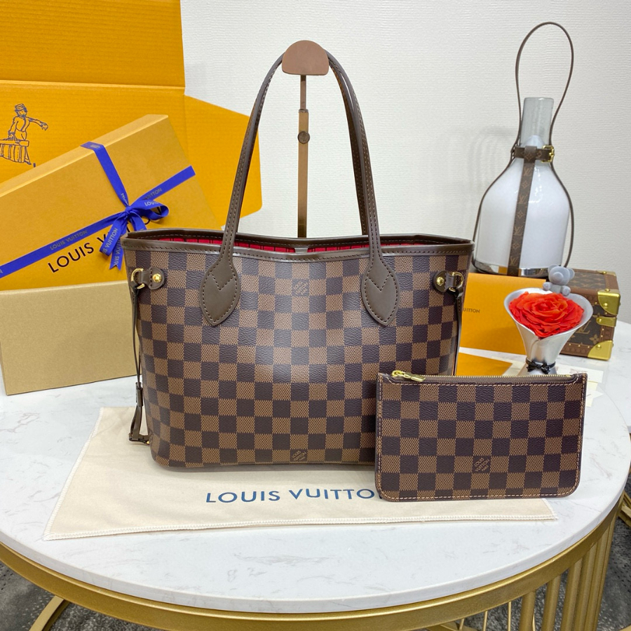 Louis Vuitton 루이비통 네버풀 PM 토트백 (다미에 에벤) 29cm N41359 5