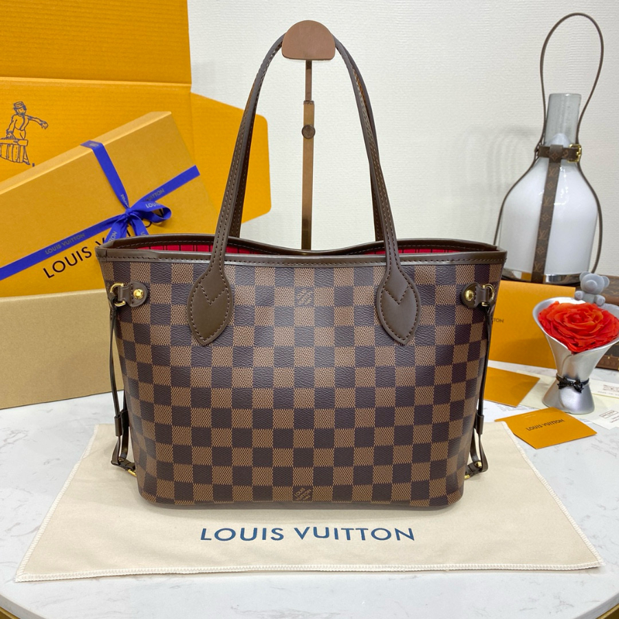 Louis Vuitton 루이비통 네버풀 PM 토트백 (다미에 에벤) 29cm N41359 6