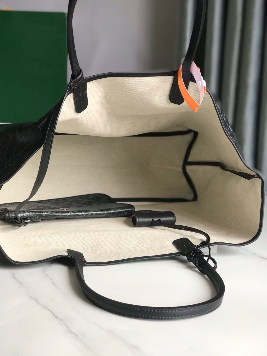 Goyard 고야드 생루이 토트백 Saint Louis PM 샌드 화이트 스페셜 에디션 8