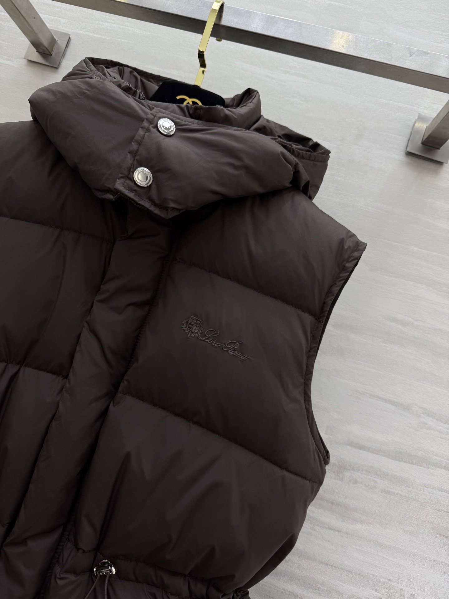 Loro Piana 로로피아나 여성 25FW 후드 다운 조끼 아우터 14