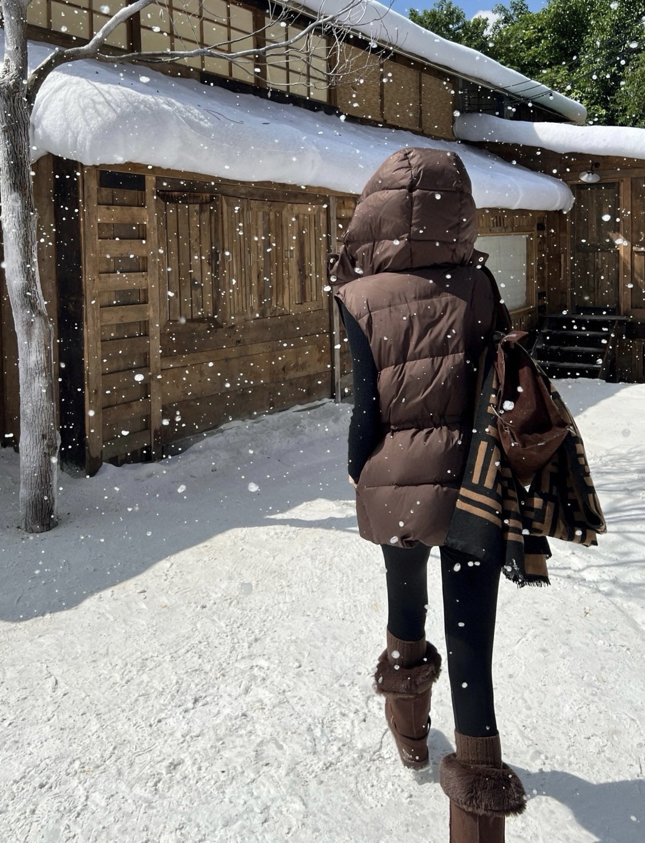 Loro Piana 로로피아나 여성 25FW 후드 다운 조끼 아우터 9