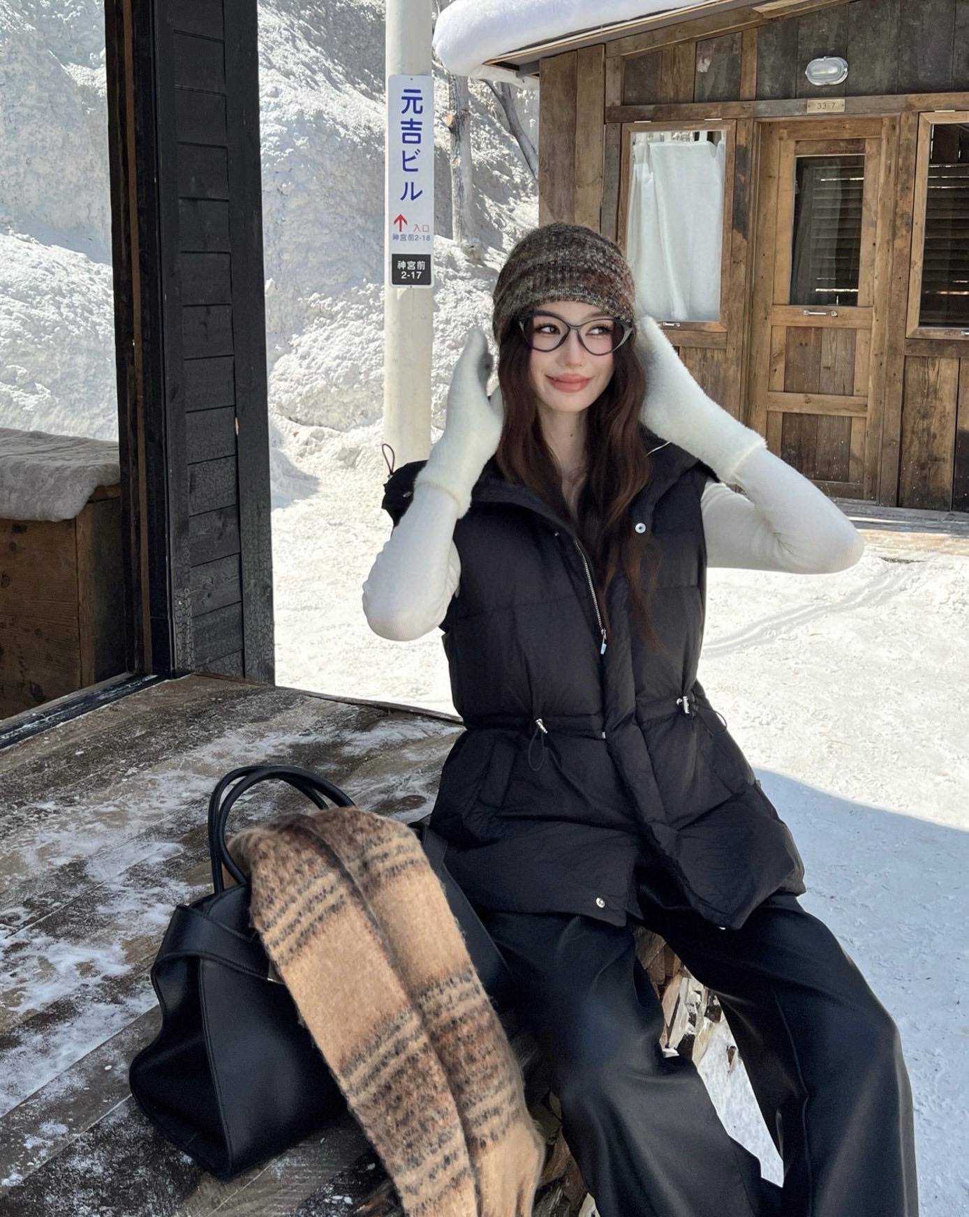 Loro Piana 로로피아나 여성 25FW 후드 다운 조끼 아우터 4