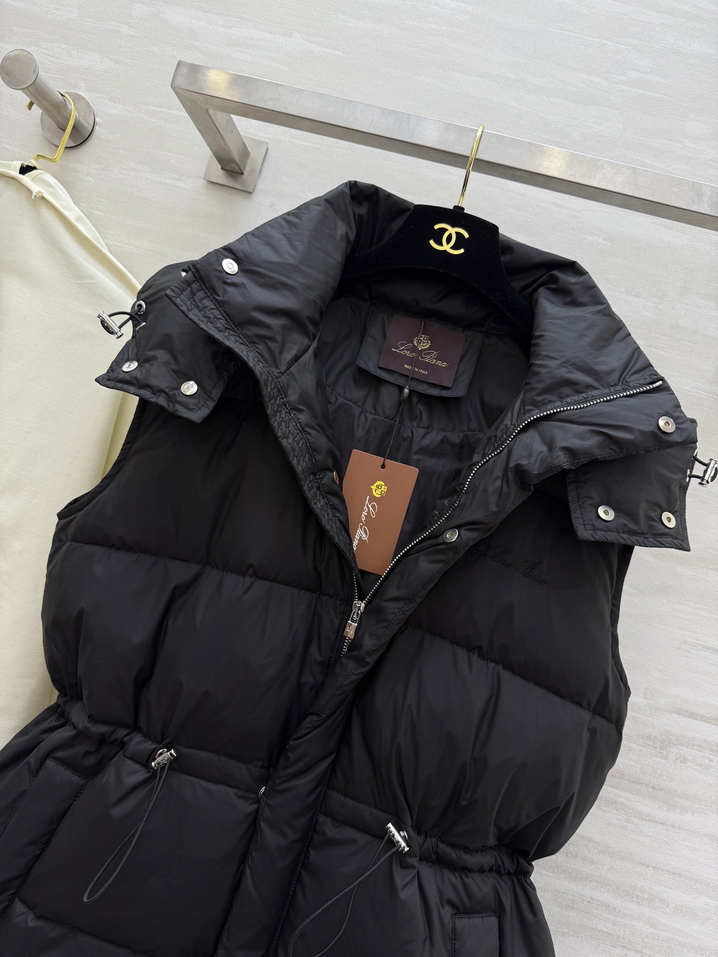 Loro Piana 로로피아나 여성 25FW 후드 다운 조끼 아우터 13