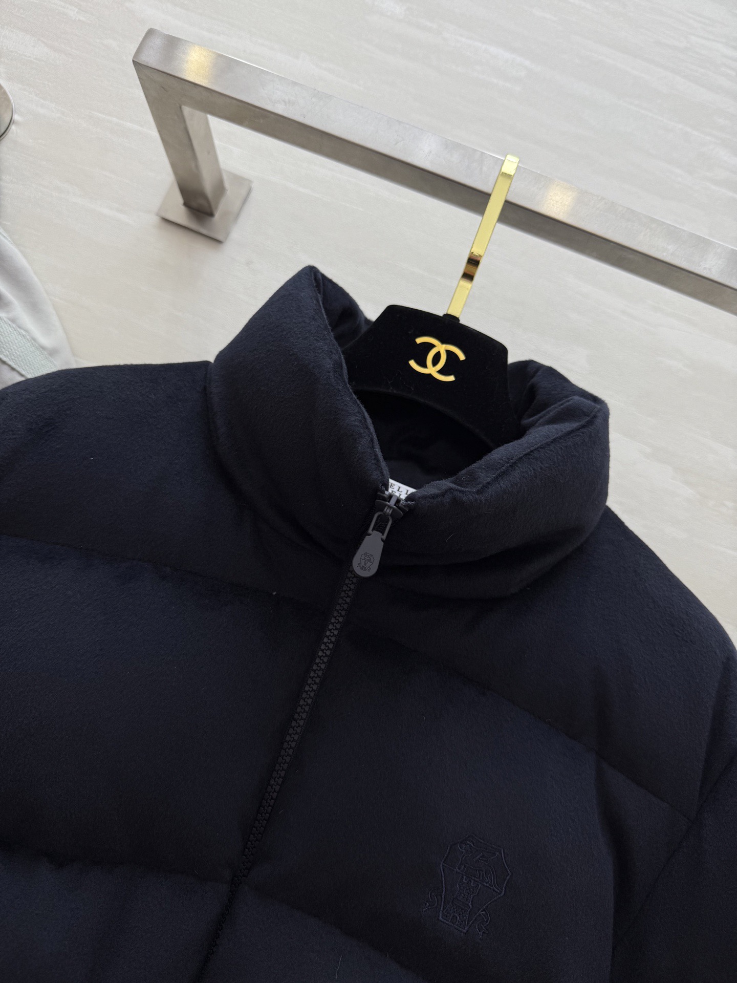 Brunello Cucinelli 브루넬로 쿠치넬리 2025 가을·겨울 여성 하이넥 허리 스트링 구스다운 점퍼 12