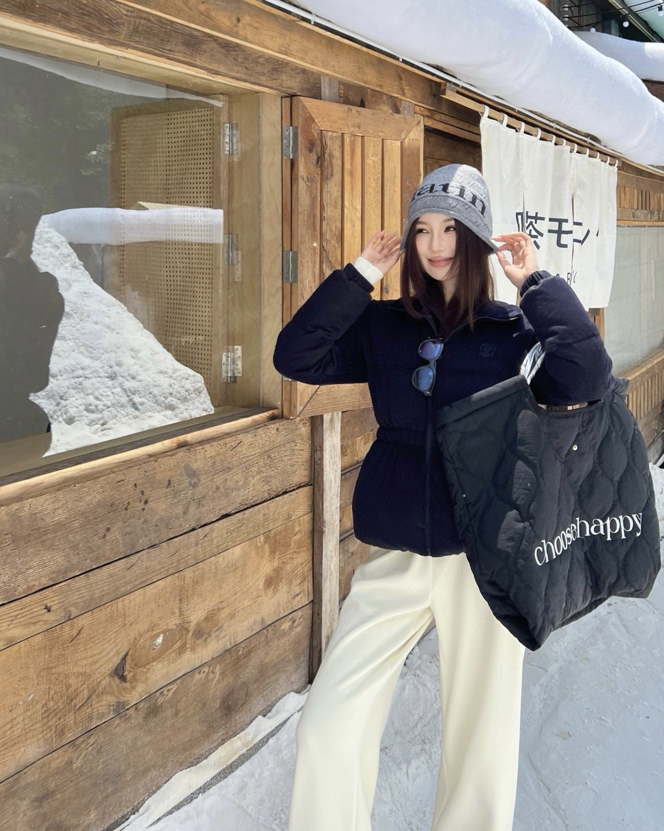 Brunello Cucinelli 브루넬로 쿠치넬리 2025 가을·겨울 여성 하이넥 허리 스트링 구스다운 점퍼 3