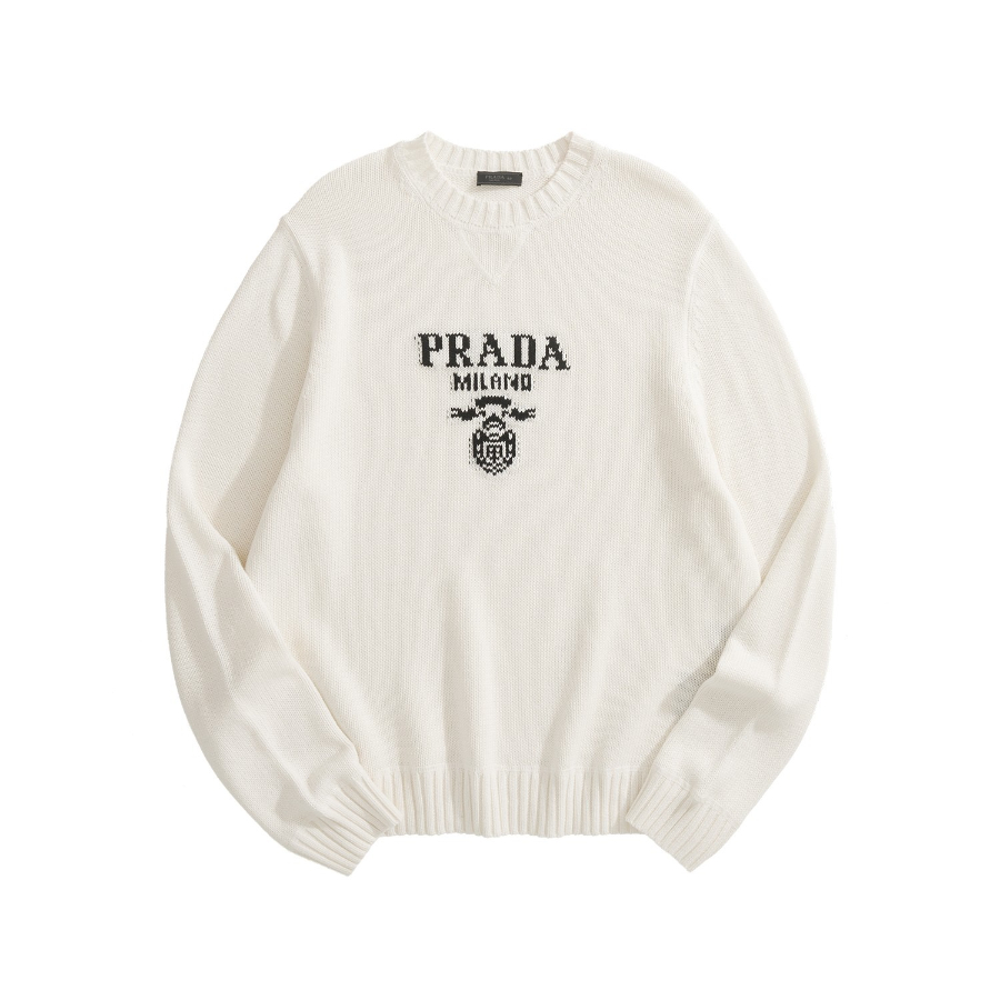 PRADA 프라다 2025FW 라운드 니트 5