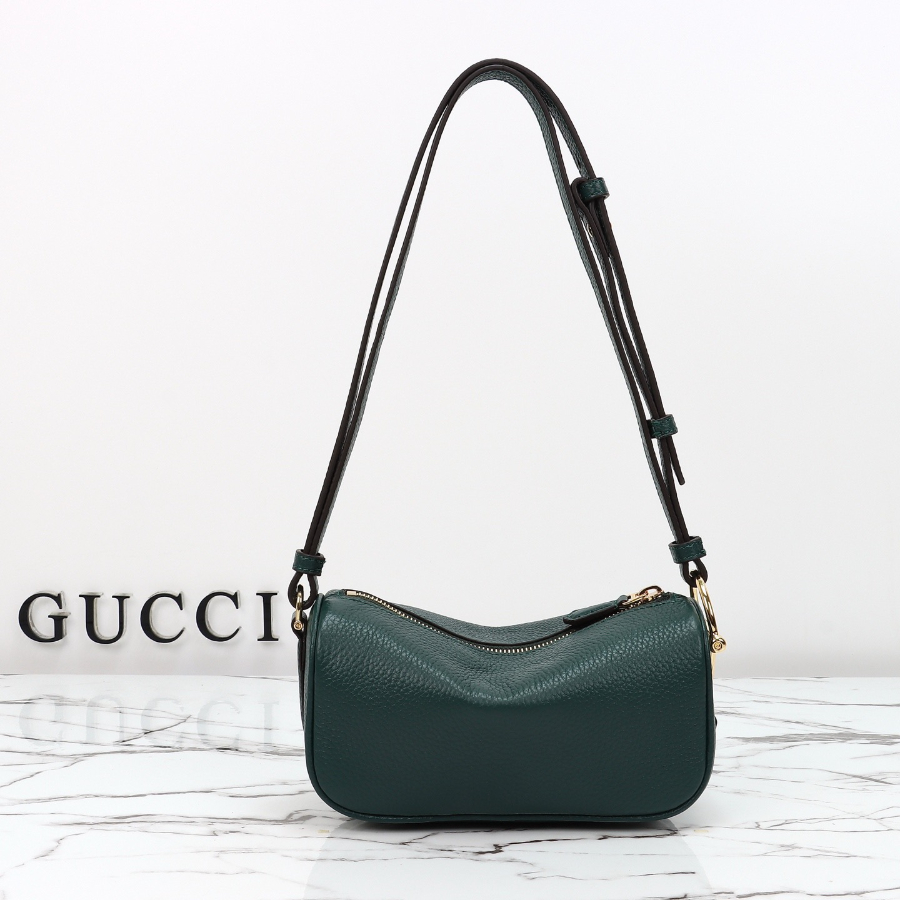 GUCCI 구찌 Half Horsebit 숄더백 19.5cm 다크그린 3