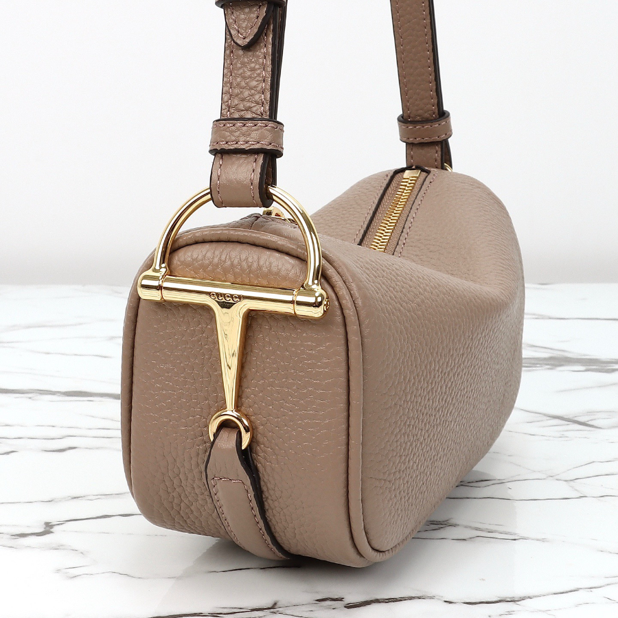 GUCCI 구찌 Half Horsebit 숄더백 19.5cm 베이지 5