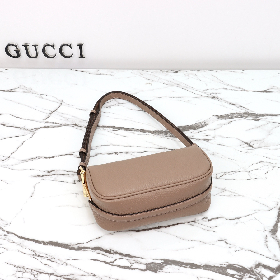 GUCCI 구찌 Half Horsebit 숄더백 19.5cm 베이지 9