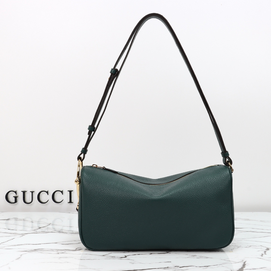 GUCCI 구찌 Half Horsebit 숄더백 31.5cm 다크민트 1