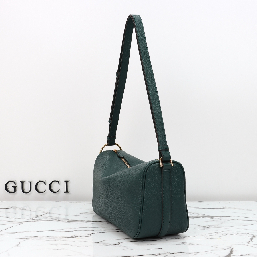 GUCCI 구찌 Half Horsebit 숄더백 31.5cm 다크민트 2