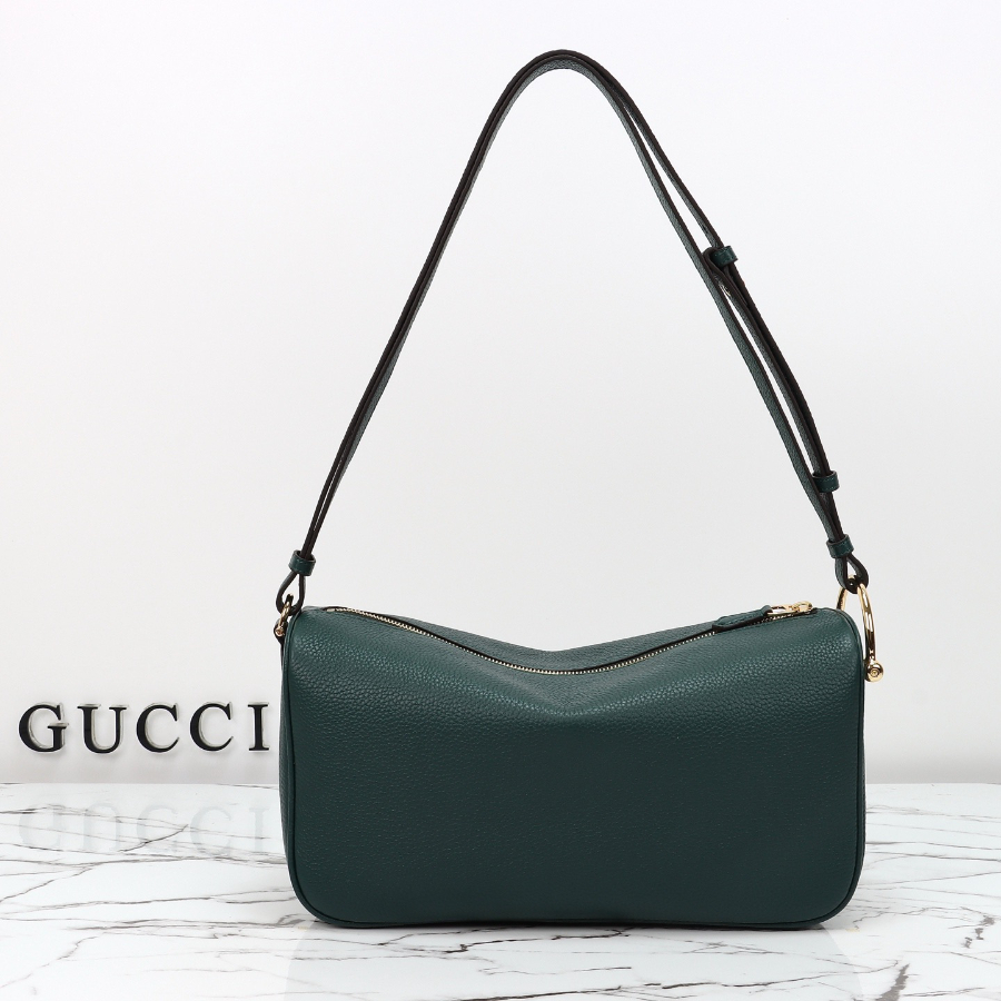 GUCCI 구찌 Half Horsebit 숄더백 31.5cm 다크민트 3