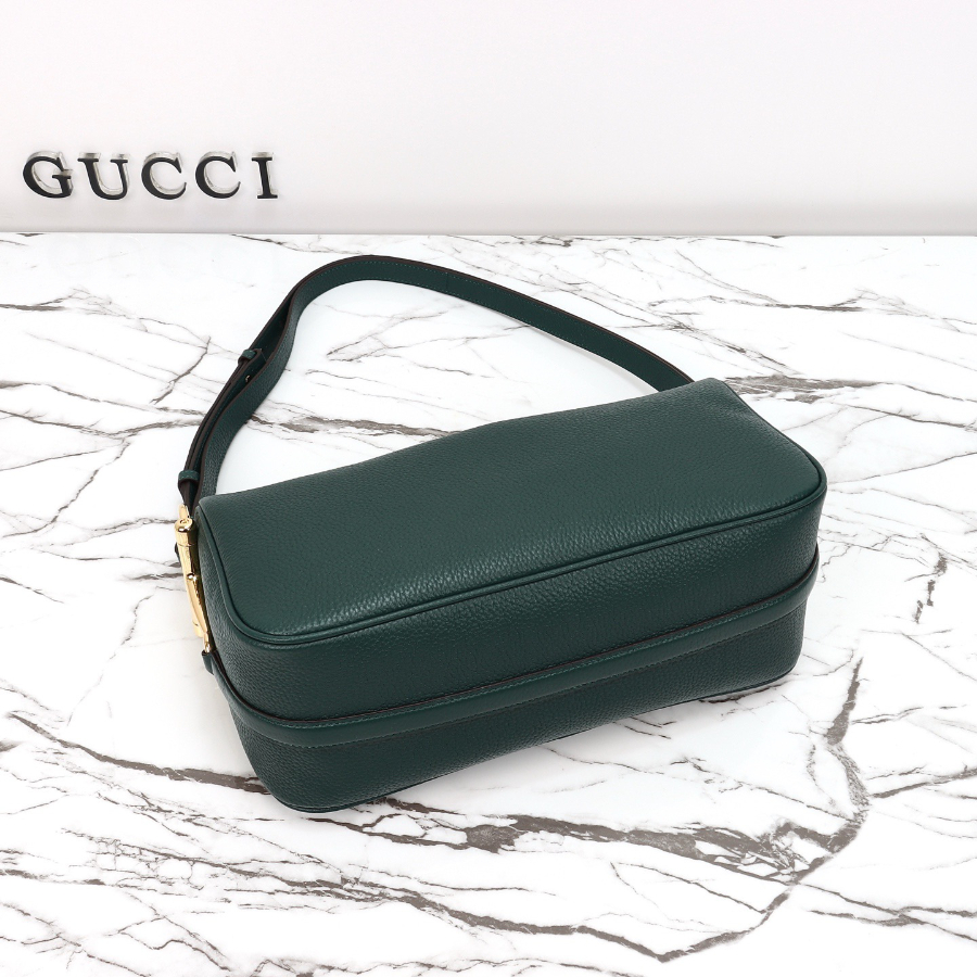 GUCCI 구찌 Half Horsebit 숄더백 31.5cm 다크민트 8