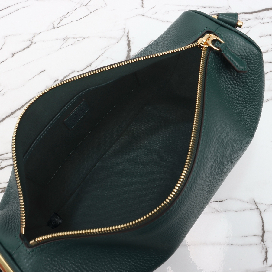 GUCCI 구찌 Half Horsebit 숄더백 31.5cm 다크민트 9