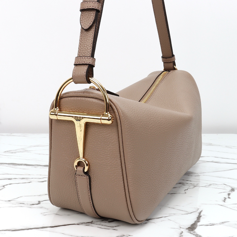 GUCCI 구찌 Half Horsebit 숄더백 31.5cm 베이지 4