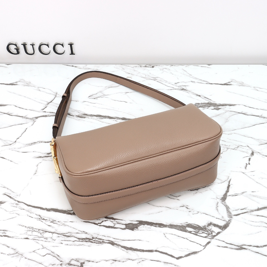 GUCCI 구찌 Half Horsebit 숄더백 31.5cm 베이지 8