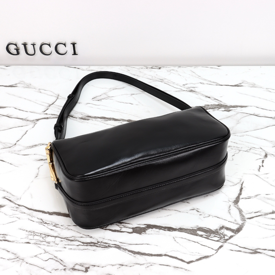 GUCCI 구찌 Half Horsebit 숄더백 31.5cm 블랙 8