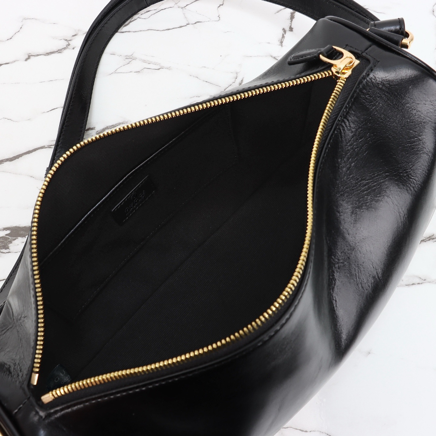 GUCCI 구찌 Half Horsebit 숄더백 31.5cm 블랙 9