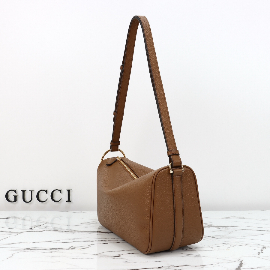 GUCCI 구찌 Half Horsebit 숄더백 31.5cm 브라운 2