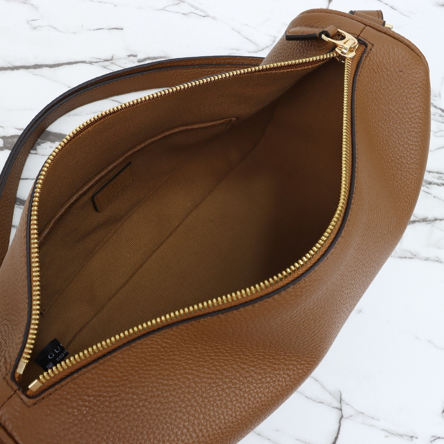 GUCCI 구찌 Half Horsebit 숄더백 31.5cm 브라운 9