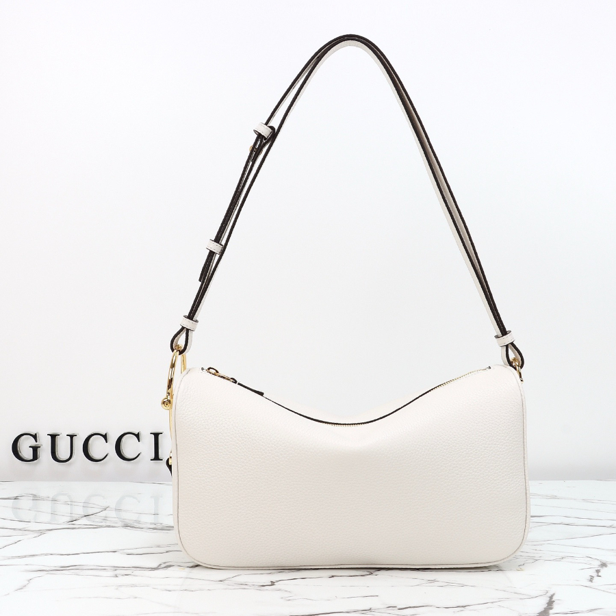 GUCCI 구찌 Half Horsebit 숄더백 31.5cm 화이트 1