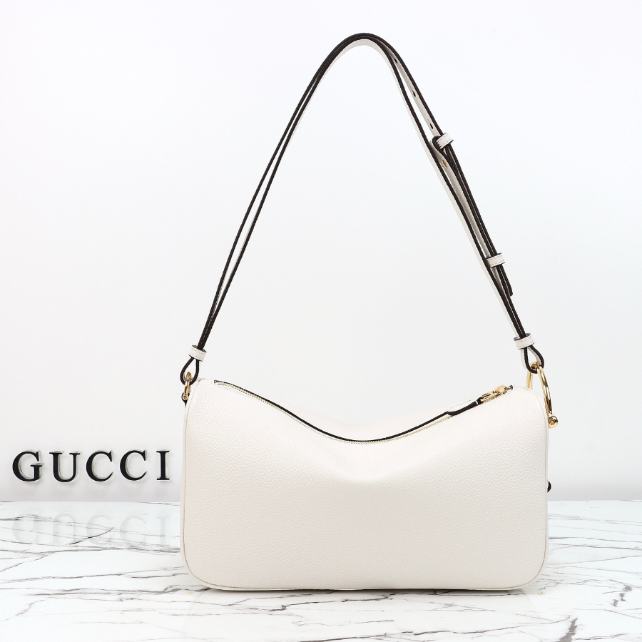 GUCCI 구찌 Half Horsebit 숄더백 31.5cm 화이트 3