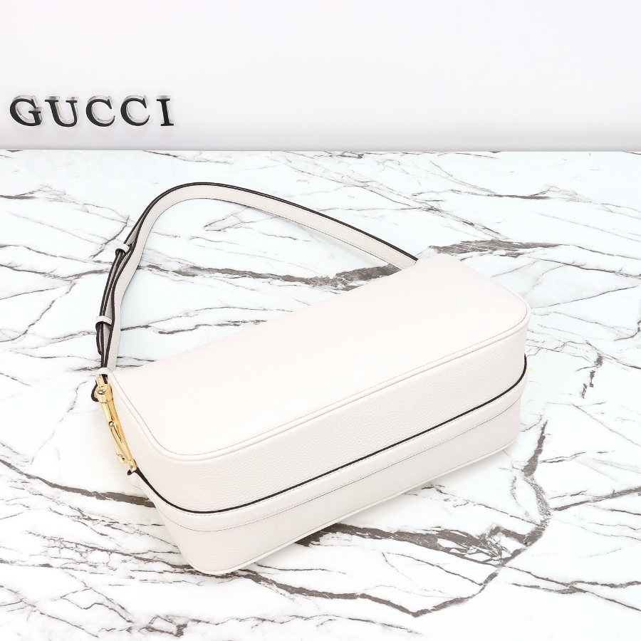 GUCCI 구찌 Half Horsebit 숄더백 31.5cm 화이트 8