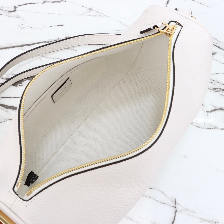 GUCCI 구찌 Half Horsebit 숄더백 31.5cm 화이트 9