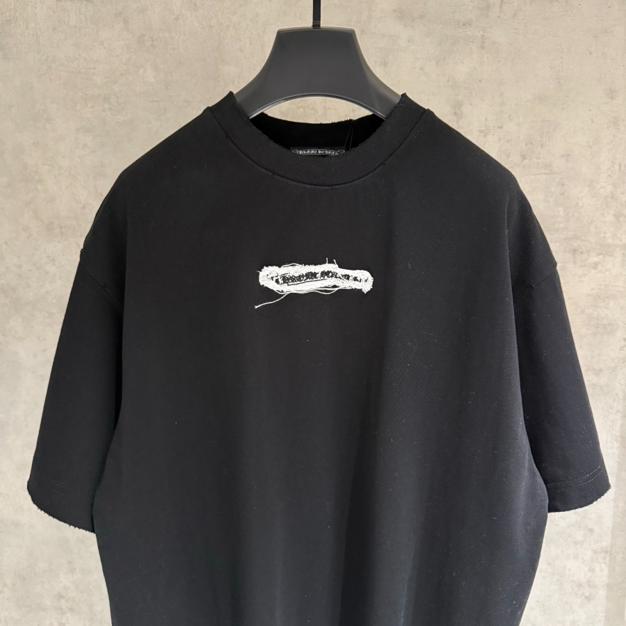 CHROME HEARTS 크롬하츠 FW2023 자수 패치 반팔 티셔츠 블랙 3