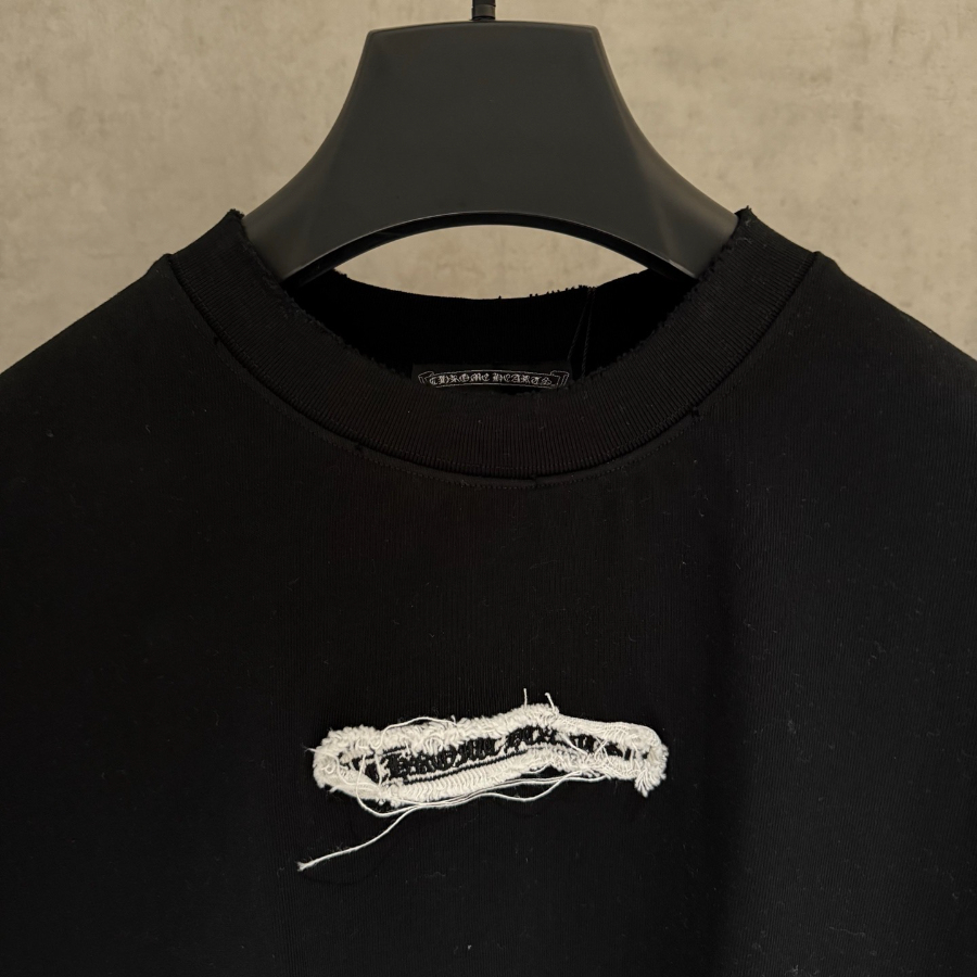 CHROME HEARTS 크롬하츠 FW2023 자수 패치 반팔 티셔츠 블랙 6