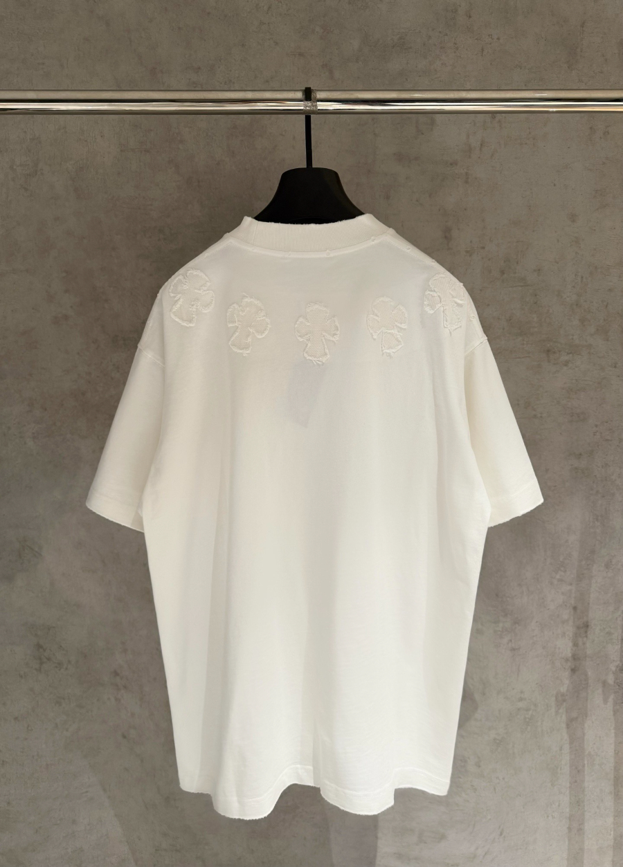 CHROME HEARTS 크롬하츠 SS2023 자수 디테일 반팔 티셔츠 2