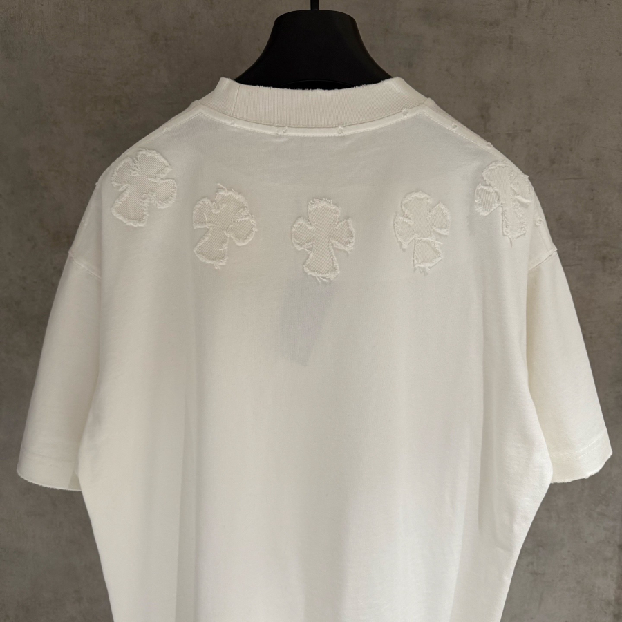 CHROME HEARTS 크롬하츠 SS2023 자수 디테일 반팔 티셔츠 4