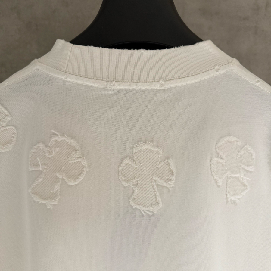 CHROME HEARTS 크롬하츠 SS2023 자수 디테일 반팔 티셔츠 7