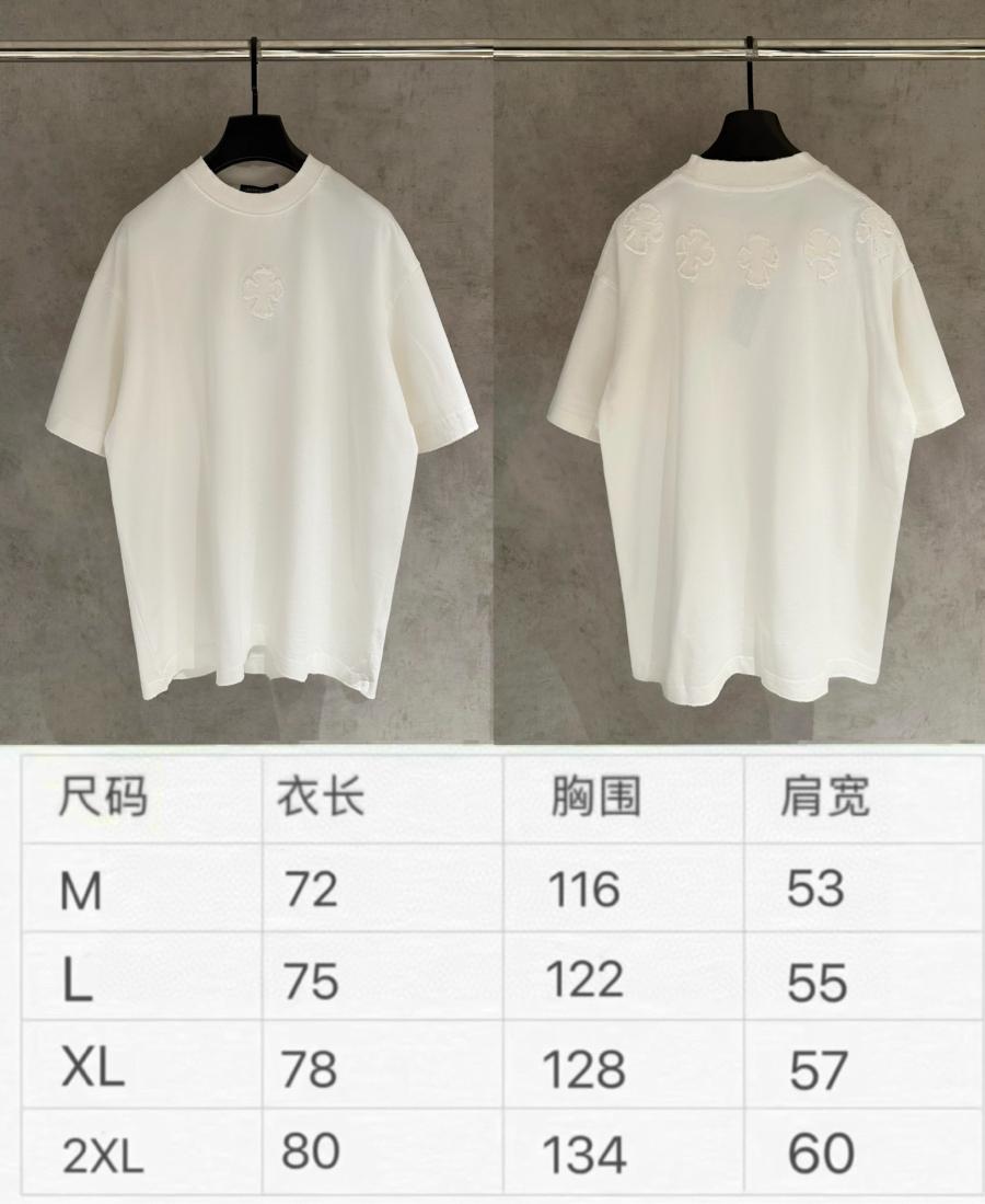 CHROME HEARTS 크롬하츠 SS2023 자수 디테일 반팔 티셔츠 9