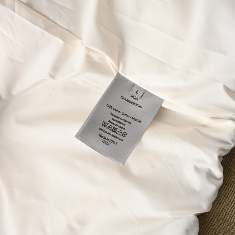 DIOR 디올 FW2025 니트 패치워크 재킷 베이지 10