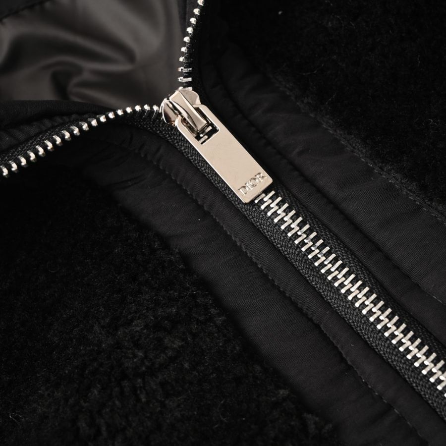 DIOR 디올 FW2025 니트 패치워크 재킷 블랙 5