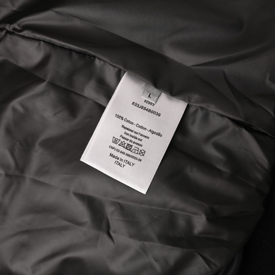 DIOR 디올 FW2025 니트 패치워크 재킷 블랙 10