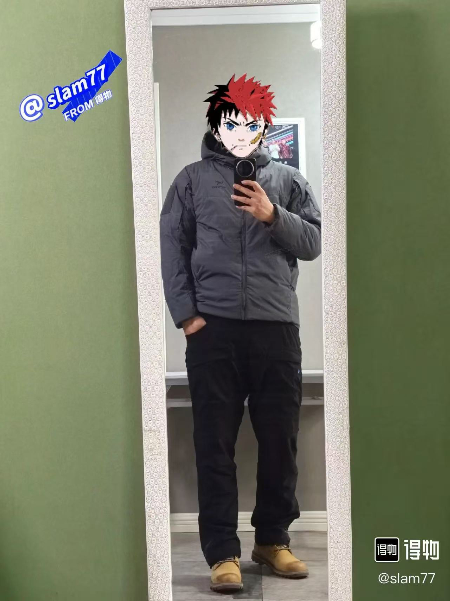 ARC'TERYX 아크테릭스 FW2023 방풍 후드 재킷 그레이 4