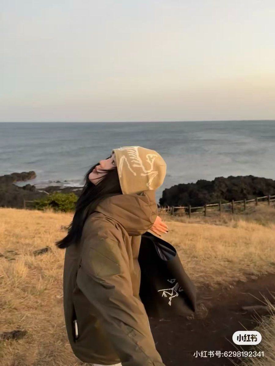 ARC'TERYX 아크테릭스 FW2023 방풍 후드 재킷 베이지 3