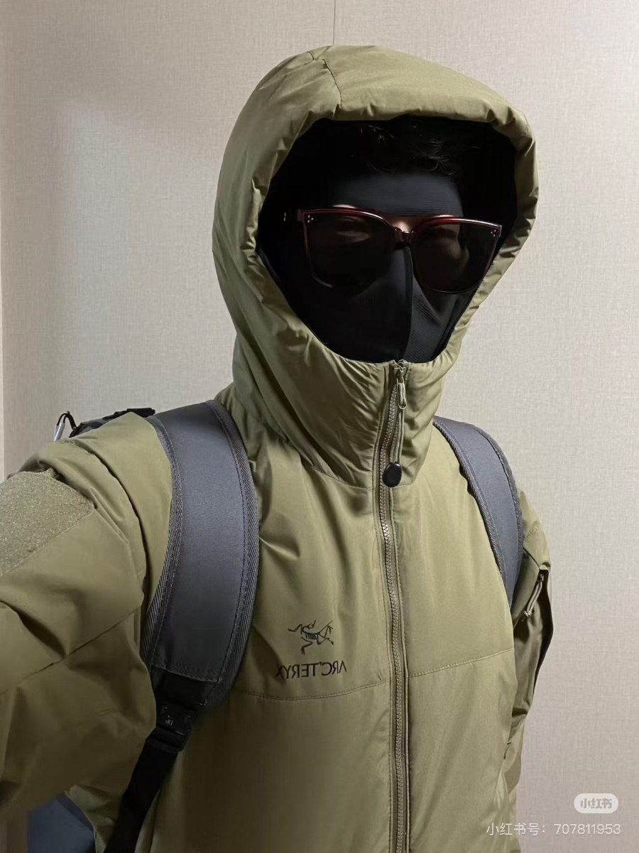 ARC'TERYX 아크테릭스 FW2023 방풍 후드 재킷 베이지 6