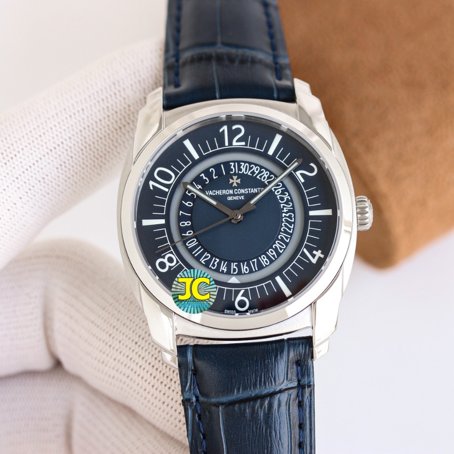 Vacheron Constantin Overseas 4500V 바쉐론 콘스탄틴 오버시즈 4500V 오토매틱 데이트 네이비다이얼 2