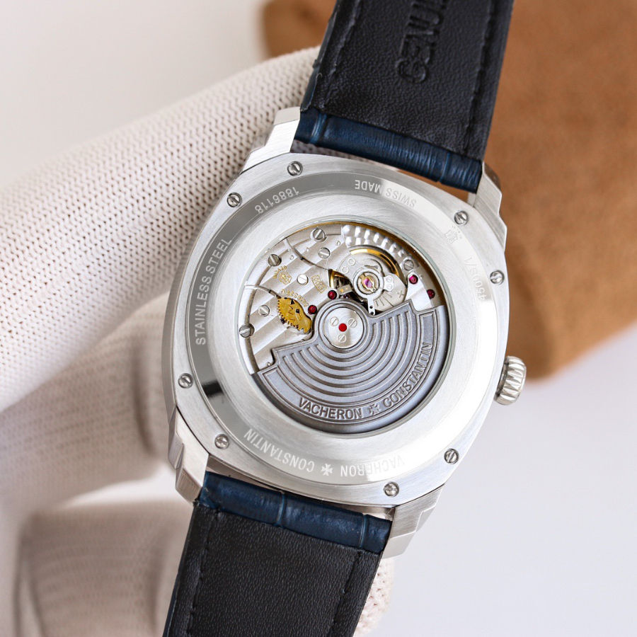 Vacheron Constantin Overseas 4500V 바쉐론 콘스탄틴 오버시즈 4500V 오토매틱 데이트 네이비다이얼 8