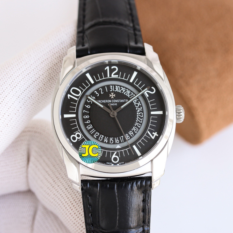 Vacheron Constantin Overseas 4500V 바쉐론 콘스탄틴 오버시즈 4500V 오토매틱 데이트 블랙다이얼 2