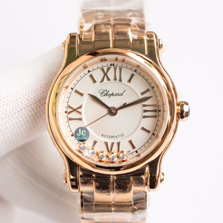 Chopard Happy Diamonds  쇼파드 해피 다이아몬드 오토매틱 브레이슬릿 4