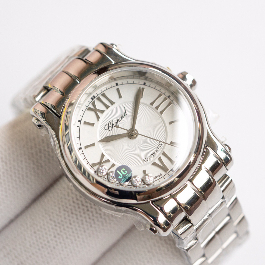 Chopard Happy Diamonds  쇼파드 해피 다이아몬드 오토매틱 브레이슬릿 실버 2